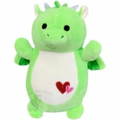 Squishmallow 10 Inch Desmund The Dragon Valentine Hug Mees Plush Toy