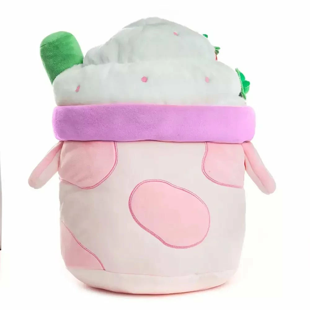 Cuddle Barn 11 Inch Strawberry Mooshake Kawaii Plush Toy 4 Cuddle Barn 11 Inch Strawberry Mooshake Kawaii Plush Toy - Image 2