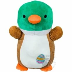 Squishmallow 14 Inch Avery The Duck Easter Hug Mees Plush Toy