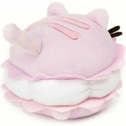 Pusheen 4 Inch Pink Macaron Cookie Plush Toy -Doll Gift Sales Shop 6061029 pusheen 4 inch pink macaron cookie plush toy 813542