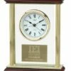 Pillar Clock With Alarm FREE TEXT -Doll Gift Sales Shop 72410