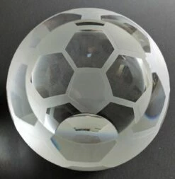 Soccer Ball Paperweight FREE TEXT