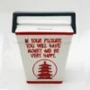 Good Fortunes Coin Bank -Doll Gift Sales Shop 8814
