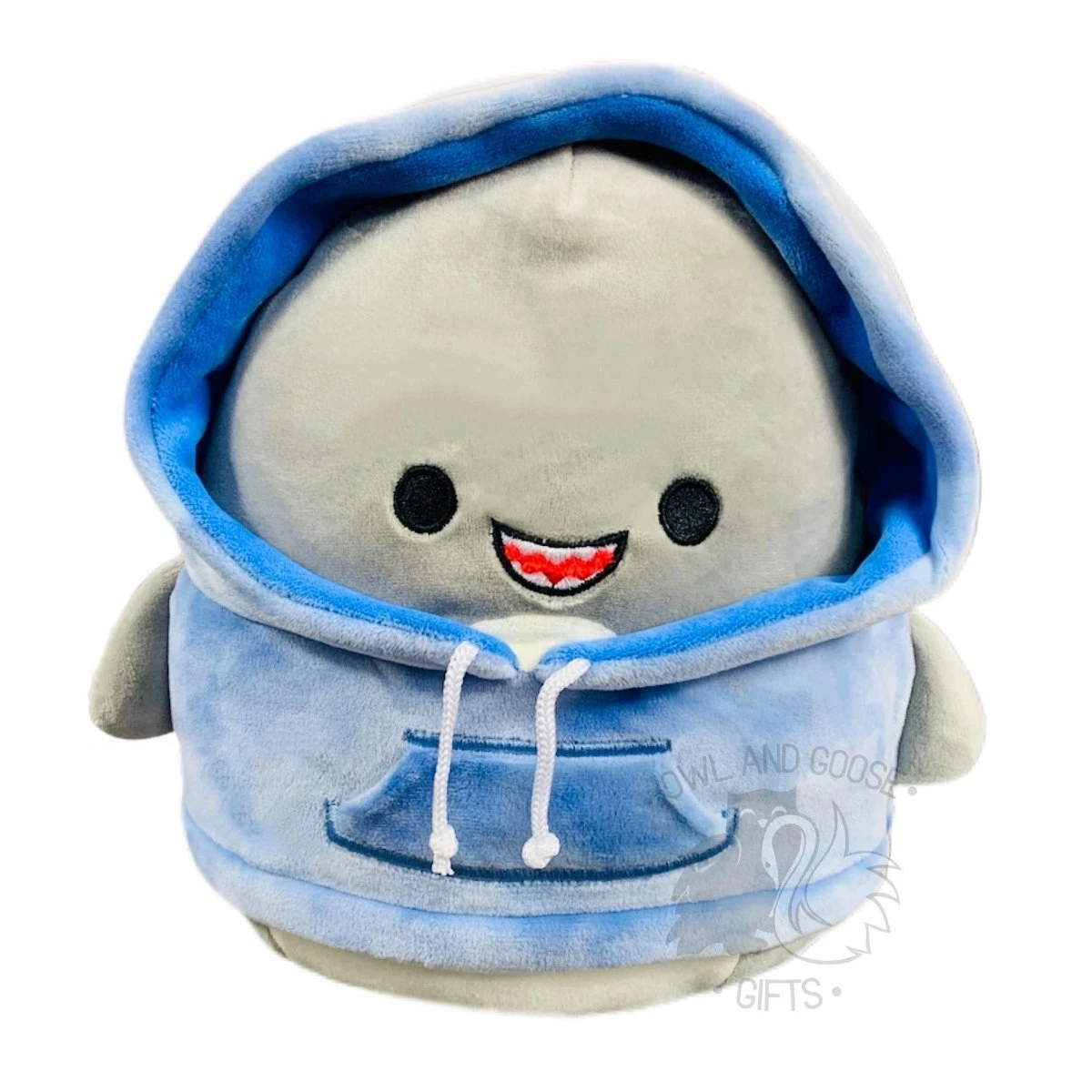 Squishmallow 8 Inch Gordon The Shark Hoodie Squad Plush Toy 3 Squishmallow 8 Inch Gordon The Shark Hoodie Squad Plush Toy