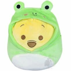 Squishmallow 8 Inch Winnie The Pooh Peeking Pooh In Frog Costume Plush Toy