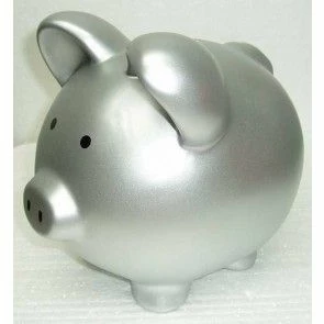 April Birthstone Piggy Bank - 3 Sizes 3 April Birthstone Piggy Bank - 3 Sizes