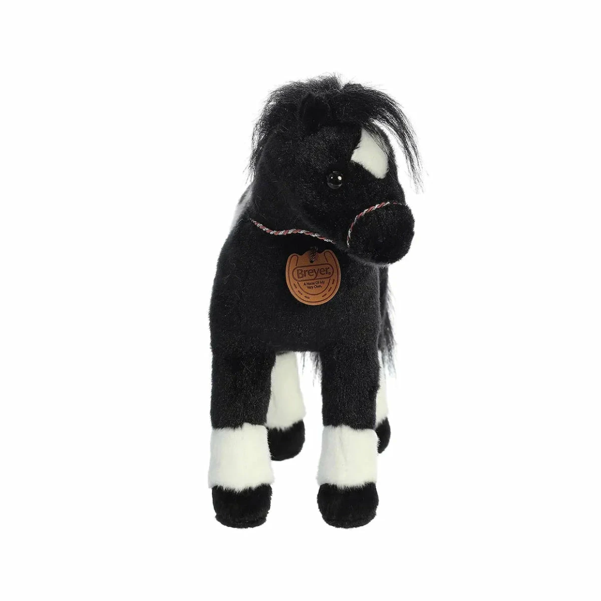 Breyer Showstoppers 13 Inch Black Appaloosa Horse Plush Toy 5 Breyer Showstoppers 13 Inch Black Appaloosa Horse Plush Toy - Image 3