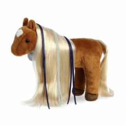 Breyer Mane Events 12 Inch Copper The Horse Plush Toy -Doll Gift Sales Shop bre cophor breyer mane events 12 inch copper the horse plush toy 595596