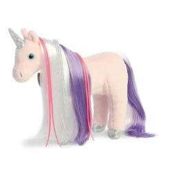 Breyer Mane Events 12 Inch Starlight The Pink Unicorn Plush Toy