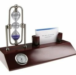 Sand Timer, Clock, Desk Set ON SALE