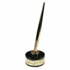 Gold Filigree Pen Stand ON SALE