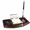 Desk Organizer: Business Card, Note Pad, Pen, Two Trays -Doll Gift Sales Shop bs212 1