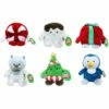 Bumbumz 7.5 Inch Holiday Bumz Set Of 6 - Penelope, Marci, Gabrielle, Yano, Tinsel, Paulo -Doll Gift Sales Shop bumbumz 75 inch holiday bumz set of 6 penelope marci gabrielle yano tinsel paulo 377168