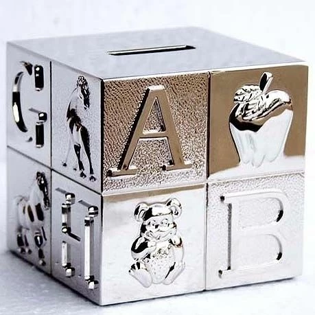 A-B-C Block Bank Shiny 3 A-B-C Block Bank Shiny