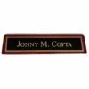 Name Plate, Rosewood Finish FREE TEXT -Doll Gift Sales Shop cs341 1 1