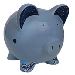 Boy's Blue Piggy Bank