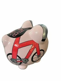 Bike Fund Piggy Bank - For Girl Or Boy -Doll Gift Sales Shop db7643 2
