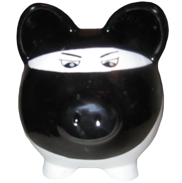 Ninja Piggy Bank - Great Boy Gift 5 Ninja Piggy Bank - Great Boy Gift - Image 3