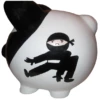 Ninja Piggy Bank - Great Boy Gift -Doll Gift Sales Shop db7649left