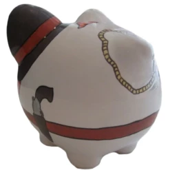 Cowboy Piggy Bank -Doll Gift Sales Shop db7660