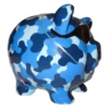 Navy Camouflage Piggy Bank -Doll Gift Sales Shop db7669right