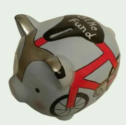 Bike Fund Piggy Bank - For Girl Or Boy