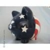 American Flag Piggy Bank - Proud To Be An American 2 American Flag Piggy Bank - Proud To Be An American -Doll Gift Sales Shop flag 1 1