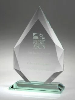Apex Jade Glass Award - 7" $59.95, 9" $69.95, 11" $89.95