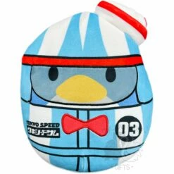 Squishmallow 8 Inch Tuxedo Sam Sanrio Tokyo Racer Plush Toy