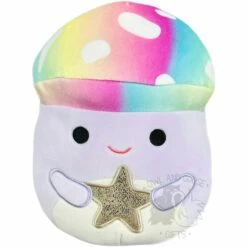 Squishmallow 12 Inch Mahdi The Mushroom With Star Plush Toy