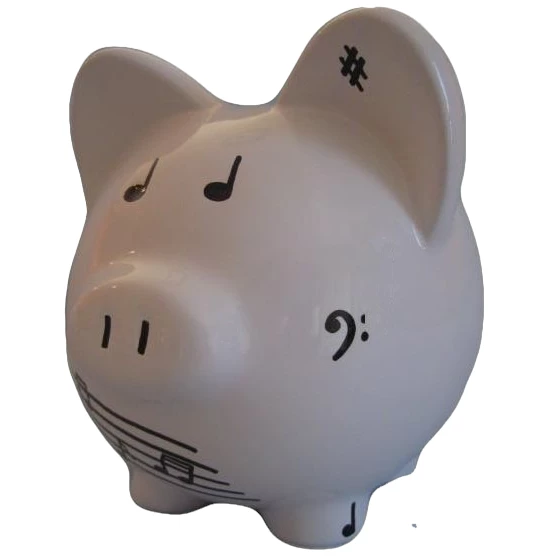 Make Music Piggy Bank 4 Make Music Piggy Bank - Image 2