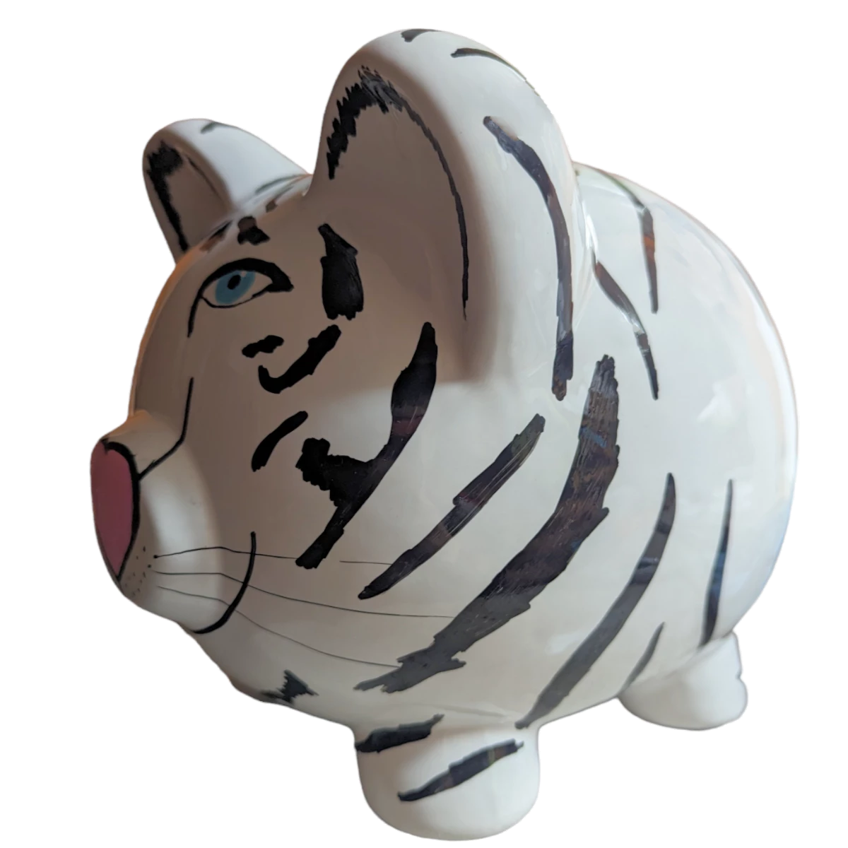 Zebra Piggy Bank 3 Zebra Piggy Bank