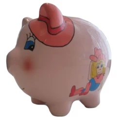 Cowgirl Piggy Bank