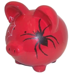 Red Spider Piggy Bank FANASTIC!