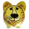 Animal Lion Piggy Bank - A Favorite! -Doll Gift Sales Shop mr7813face