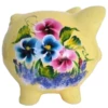Beautiful Flowers Piggy Bank
