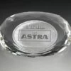 Oval Crystal Paperweight 4" 1 Oval Crystal Paperweight 4" -Doll Gift Sales Shop oc154