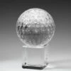 Golf Ball On Cube - 40mm $16.95, 60mm $17.95, 80mm $25.95 -Doll Gift Sales Shop oc1661