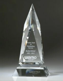 Zenith Crystal Award  8" $72.95, 10" $119.95, 11" $182.95