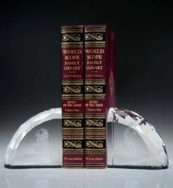 Crystal Bookends