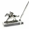 Jockey On Horse Pen Set -Doll Gift Sales Shop pbs6134 1 1