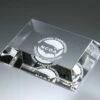 Mitered Edge Crystal Paperweight 1 Mitered Edge Crystal Paperweight -Doll Gift Sales Shop pw13
