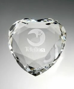 Heart Paperweight 3" Logo?