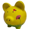 Flowers And Lady Bugs Piggy Bank -Doll Gift Sales Shop rm7121 face