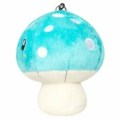 Squishable 3 Inch Turquoise Mushroom Micro Clip -Doll Gift Sales Shop sqtmushclp squishable 3 inch turquoise mushroom micro clip 637611